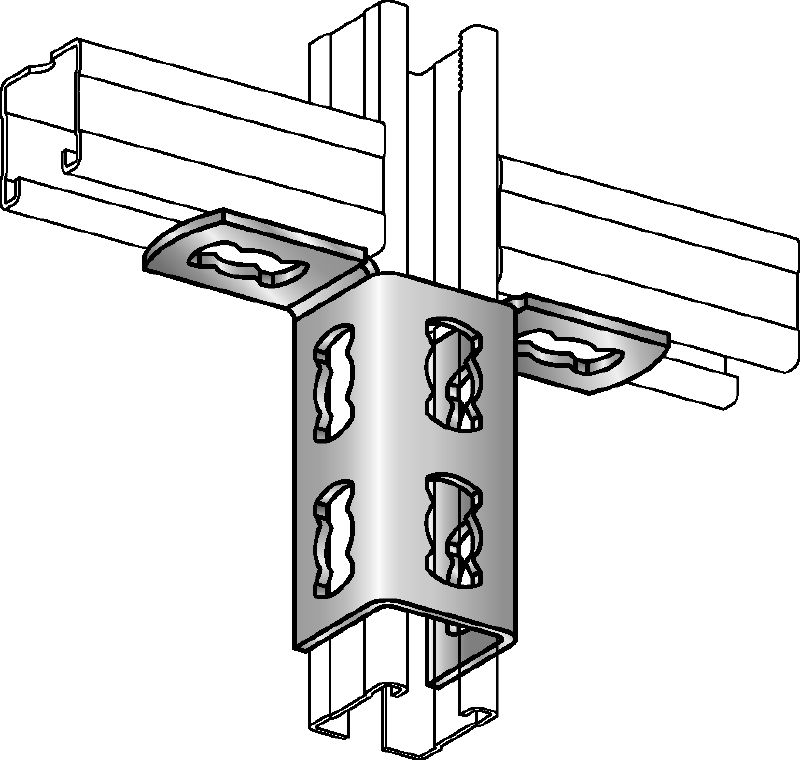 Spojovací čep MQV-2D_R Spojovací čep z nerezové oceli (A4) pro dvourozměrné konstrukce